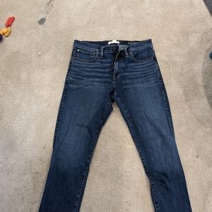 Madewell Athletic Slim Jeans 35x30